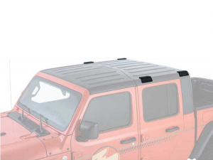 Jeep Gladiator Roof Rack - Rhino-Rack - Heavy Duty 2 Bar w/RCL Legs - Black - `20-`25 Jeep Gladiator Roof Rack - Rhino-Rack - Heavy Duty 2 Bar w/RCL Legs - Black - `20-`25